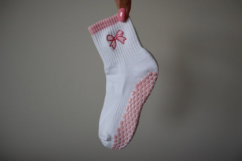 PILATES GRIP SOCKS - BLUSH